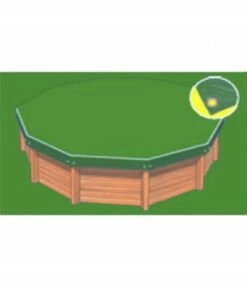 Bâche Hiver Eco Verte Compatible Piscine Sunbay Cassis