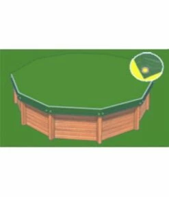 Bâche Hiver Eco Verte Compatible Piscine Tropic Octo 505