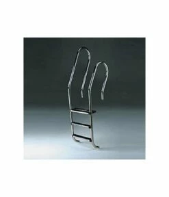 Echelle Mixte 4 Marches En Acier Inoxydable Pour Piscine Publique