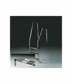 Marche Double De Sécurité 500mm Pour échelle D. 48mm Pour Piscine Publique
