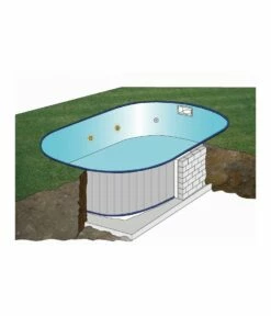 Piscine Enterrée Acier Ovale 6.00mx3.20m - H 1.50m - Filtration 10m3/h 13 Piscine Enterrée Acier Ovale 6.00mx3.20m - H 1.50m - Filtration 10m3/h -Accessoires De Piscine Soldes piscine enterree acier ovale 6 00mx3 20m h 1 50m filtration 10m3h 5