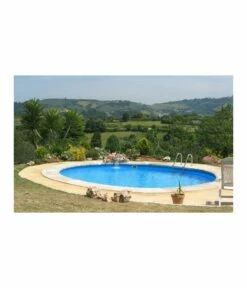 Piscine Enterrée Acier Ronde 4.20m - Hauteur 1.50m - Filtration 8m3/h
