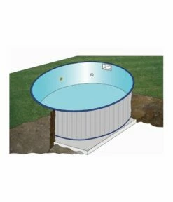 Piscine Enterrée Acier Ronde 4.20m - Hauteur 1.50m - Filtration 8m3/h -Accessoires De Piscine Soldes piscine enterree acier ronde 4 20m hauteur 1 50m filtration 8m3h 4