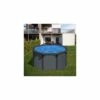 Piscine Hors Sol Acier Anthracite Louko -Ronde D. 2.40m - H 1.20m -Accessoires De Piscine Soldes piscine hors sol acier anthracite louko ronde d 2 40m h 1 20m