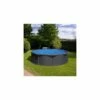 Piscine Hors Sol Acier Anthracite Louko -Ronde D. 4.60m - H 1.20m