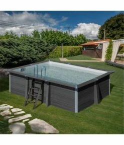 Piscine Hors Sol Composite Avantgarde Rectangle 4.66m X 3.26m H1.24m