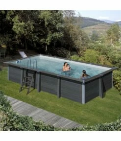 Piscine Hors Sol Composite Avantgarde Rectangle 6.06m X 3.26m H1.24m