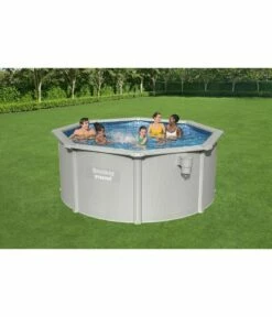 Piscine Hors Sol Hydrium Dia 3.00m Hauteur 1.20m + Filtre Sable -Accessoires De Piscine Soldes piscine hors sol hydrium dia 3 00m hauteur 1 20m filtre sable 2