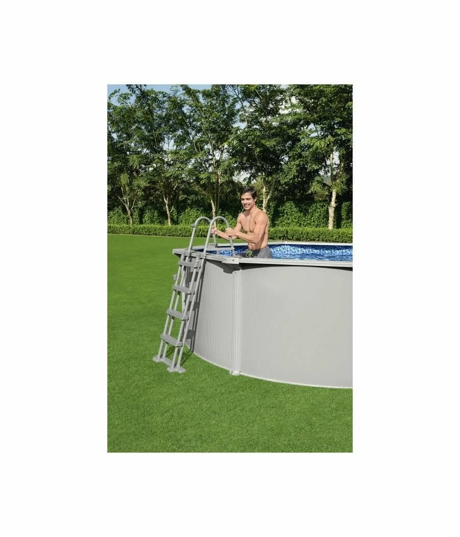 Piscine Hors Sol Hydrium Dia 4.60m Hauteur 1.20m + Filtre Sable 4 Piscine Hors Sol Hydrium Dia 4.60m Hauteur 1.20m + Filtre Sable â Image 2