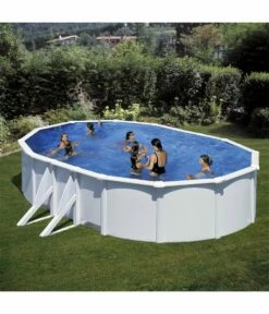 Piscine Hors Sol Ovale Acier Piscineo Start - 5.00m X 3.00m - H 1.20m