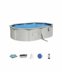 Piscine Hors Sol Ovale Hydrium 5.00m X 3.60m Hauteur 1.20m Filtre Sable -Accessoires De Piscine Soldes piscine hors sol ovale hydrium 5 00m x 3 60m hauteur 1 20m filtre sable 3