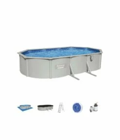 Piscine Hors Sol Ovale Hydrium 6.10m X 3.60m Hauteur 1.20m -Accessoires De Piscine Soldes piscine hors sol ovale hydrium 6 10m x 3 60m hauteur 1 20m 1