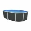 Piscine Hors Sol Ovale Ibiza Anthracite 5.50m X 3.66m H1.32m + échelle De Sécurité 1 Piscine Hors Sol Ovale Ibiza Anthracite 5.50m X 3.66m H1.32m + échelle De Sécurité -Accessoires De Piscine Soldes piscine hors sol ovale ibiza anthracite 5 50m x 3 66m h1 32m echelle de securite