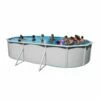 Piscine Hors Sol Ovale Mallorca 6.40m X 3.66m H1.20m 2 Piscine Hors Sol Ovale Mallorca 6.40m X 3.66m H1.20m -Accessoires De Piscine Soldes piscine hors sol ovale mallorca 6 40m x 3 66m h1 20m