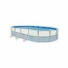 Piscine Hors Sol Ovale Mosaico 9.14m X 4.57m H1.20m Filtration 6 M3/h