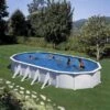 Piscine Hors Sol Ovale Piscineo Start Top - 10.00m X 5.50m - H 1.32m -Accessoires De Piscine Soldes piscine hors sol ovale piscineo start top 10 00m x 5 50m h 1 32m
