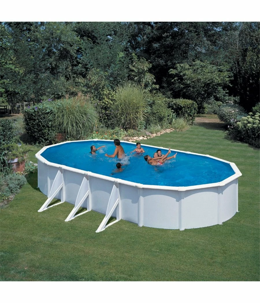 Piscine Hors Sol Ovale Piscineo Start Top - 8.00m X 4.70m - H 1.32m 3 Piscine Hors Sol Ovale Piscineo Start Top - 8.00m X 4.70m - H 1.32m