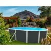 Piscine Hors Sol Ovale Prestige Anthracite 5.50m X 3.66m H1.20m 2 Piscine Hors Sol Ovale Prestige Anthracite 5.50m X 3.66m H1.20m -Accessoires De Piscine Soldes piscine hors sol ovale prestige anthracite 5 50m x 3 66m h1 20m