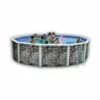 Piscine Hors Sol Ronde Piedra D 6.40m H1.20m 2 Piscine Hors Sol Ronde Piedra D 6.40m H1.20m -Accessoires De Piscine Soldes piscine hors sol ronde piedra d 6 40m h1 20m