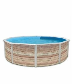 Piscine Hors Sol Ronde Pinus Diamètre 5.50m H1.20m