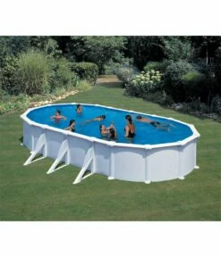 Piscine Hors Sol Start Ovale 7.30x3.75m H 1.20m Filtre Sable