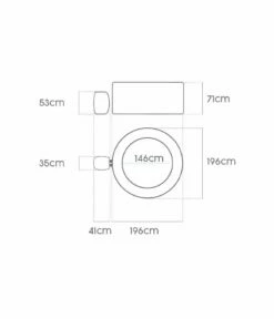 Spa Gonflable Lay-Z DOMENICA - 4 à 6 Places -Accessoires De Piscine Soldes spa gonflable lay z domenica 4 a 6 places 3