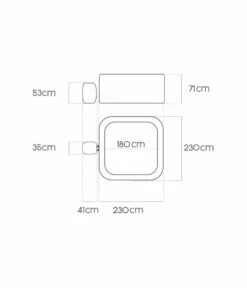 Spa Gonflable Lay-Z SAN FRANCISCO- 5 à 7 Places -Accessoires De Piscine Soldes spa gonflable lay z san francisco 5 a 7 places 4